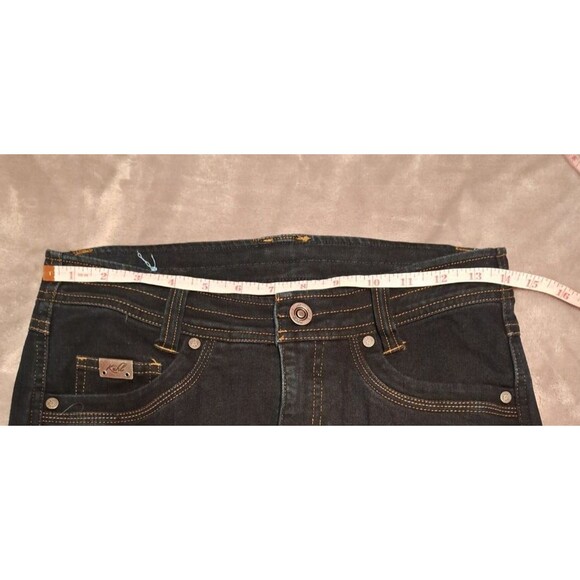 Kuhl Pants Women's 2 Short Skinny Navy-Blue Contour Stretch Waist Ankle Neutral - Picture 5 of 16